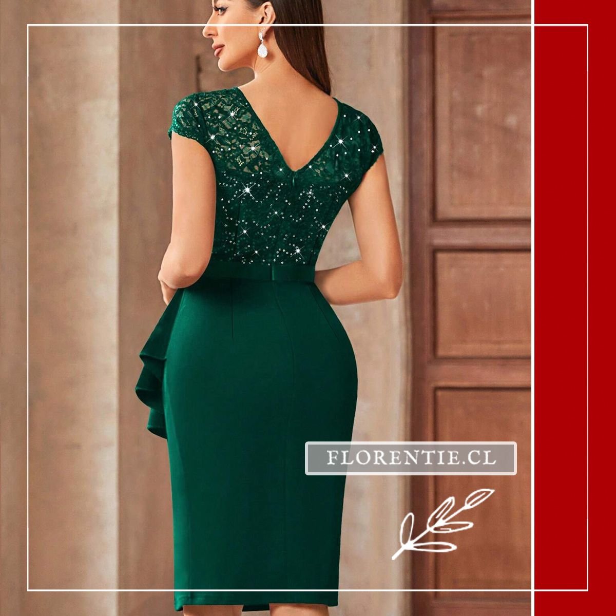 Espalda vestido graduacion hijo