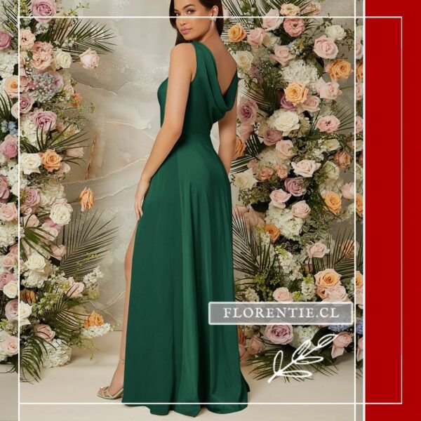 Espalda vestido graduacion universidad