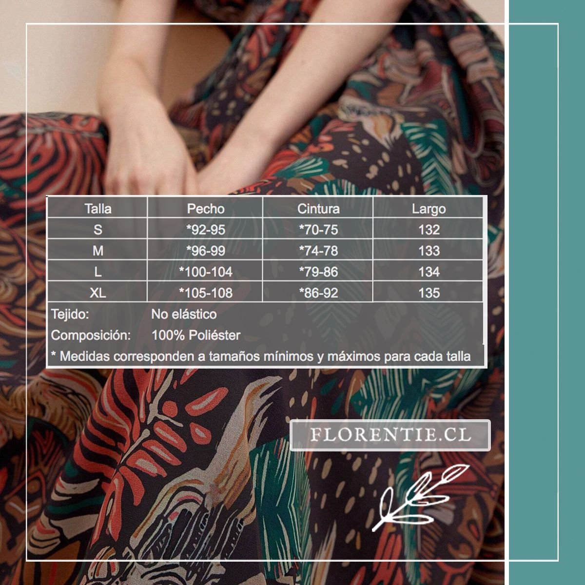 Medidas vestido graduacion boho