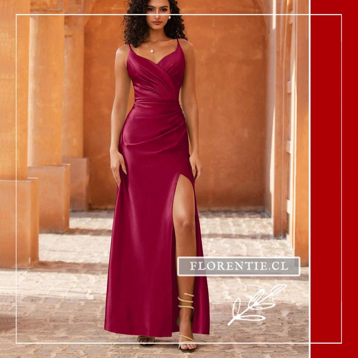 Vestido de graduación de cuarto medio Gretha