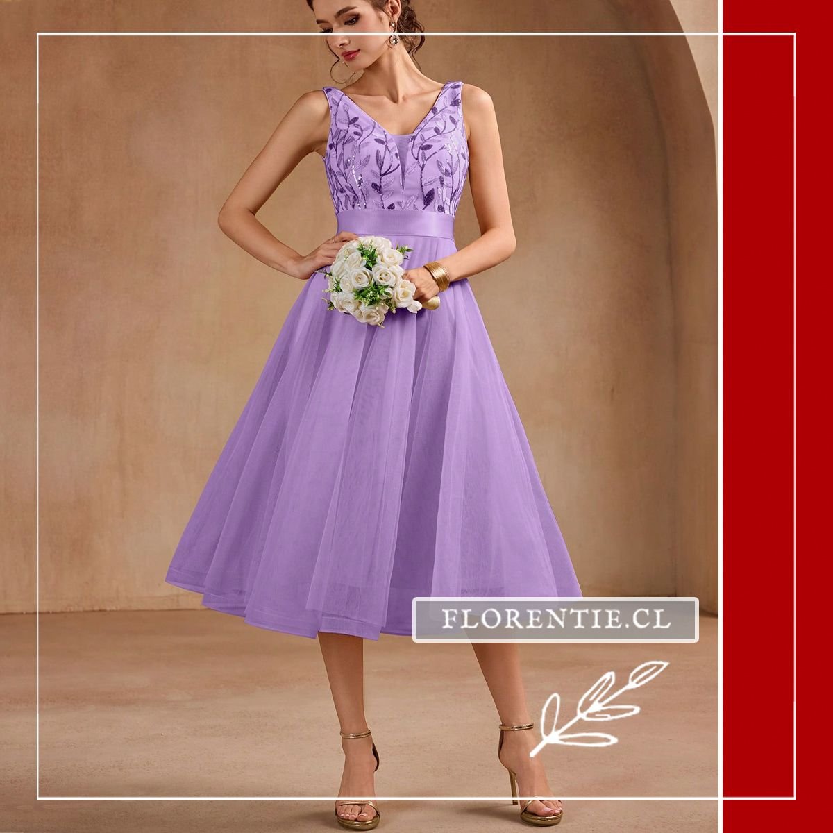 Vestido de graduación para cristianas Betsabé