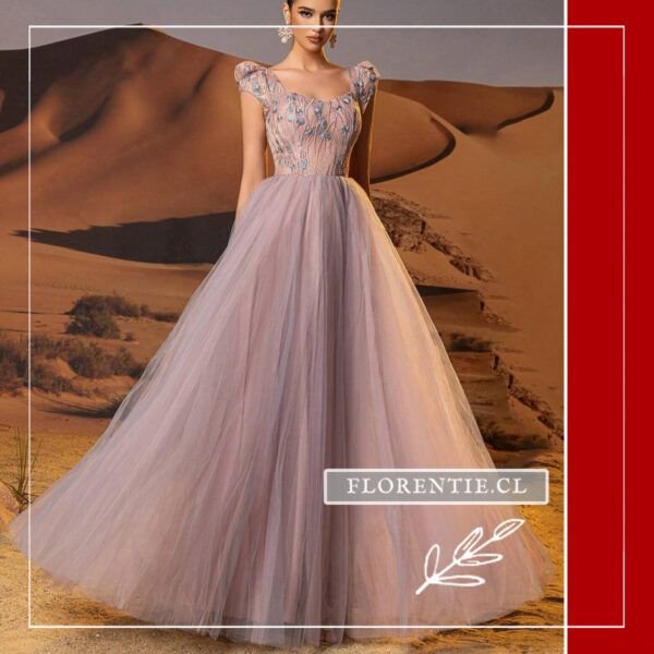 Vestido de graduacion tul