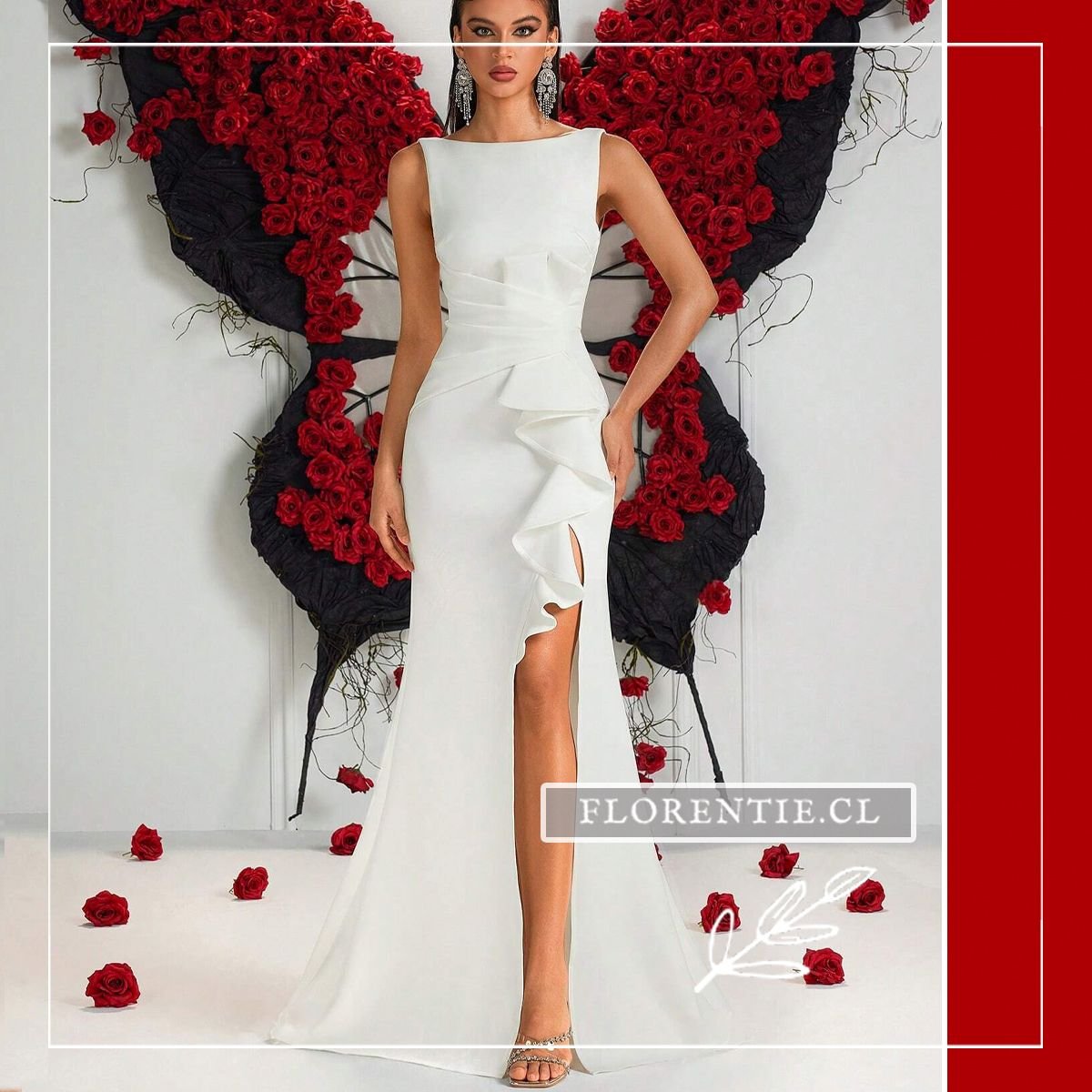 Vestido graduacion blanco