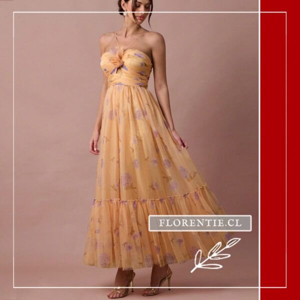 Vestido graduacion hippie Iris