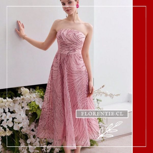 Vestido graduacion midi