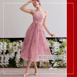 Vestido graduacion midi Charlotte