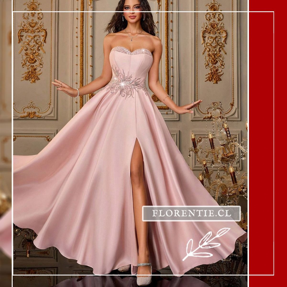 Vestido graduación princesa