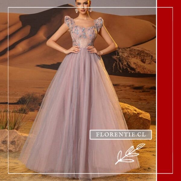 Vestido graduacion tul Beatrice