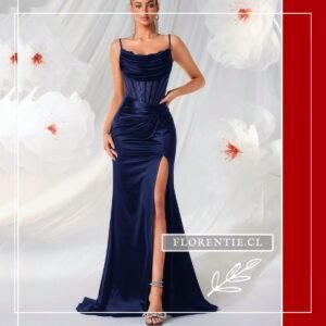 Vestido largo tirantes Fernanda