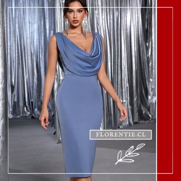 Vestido acompañante graduacion Loren - Imagen 4