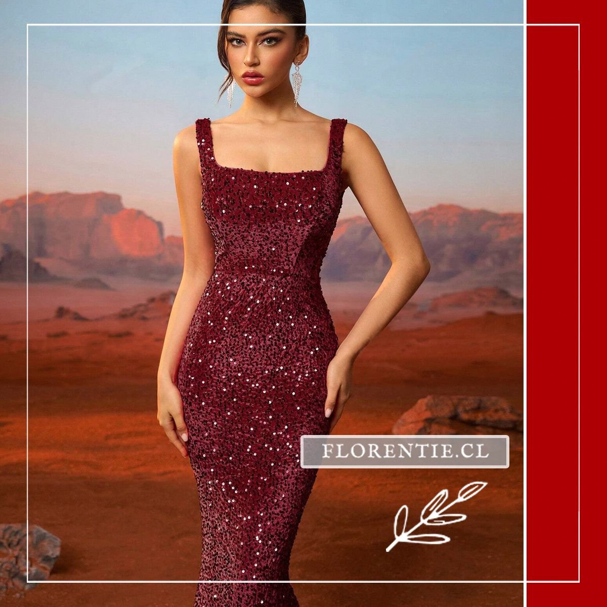 Vestido para graduación corte sirena