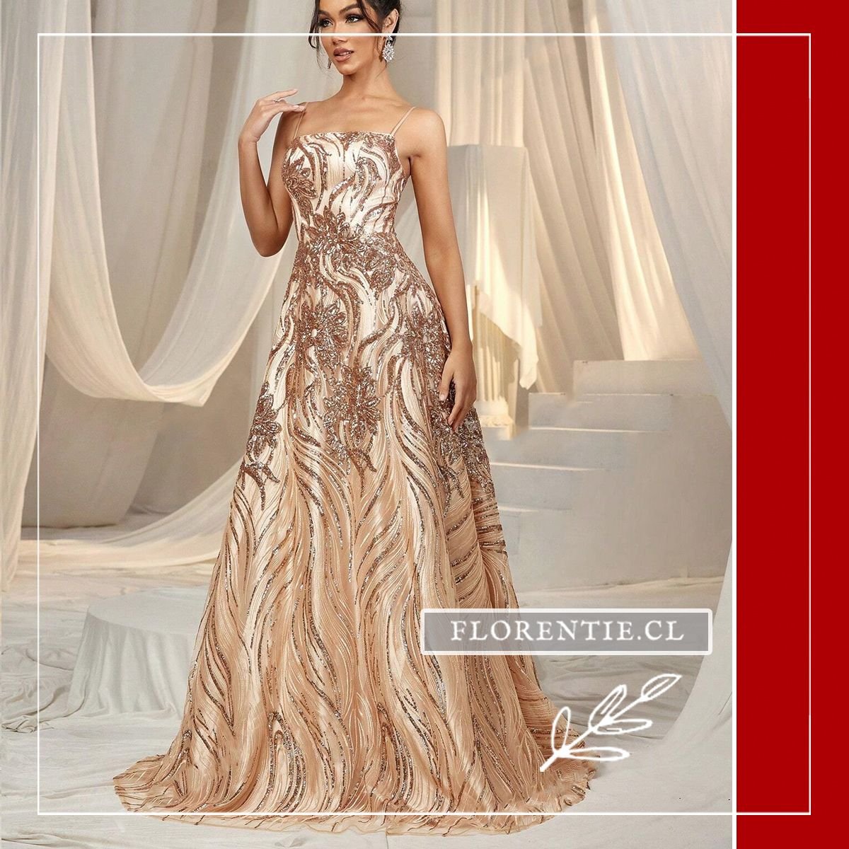 Vestido para graduación hermoso