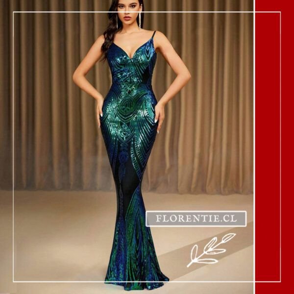 Vestido tubo graduacion Aline
