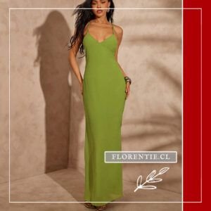 Vestido verde pistacho Brenda