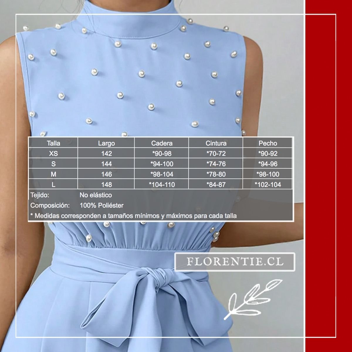 Medidas enterito celeste