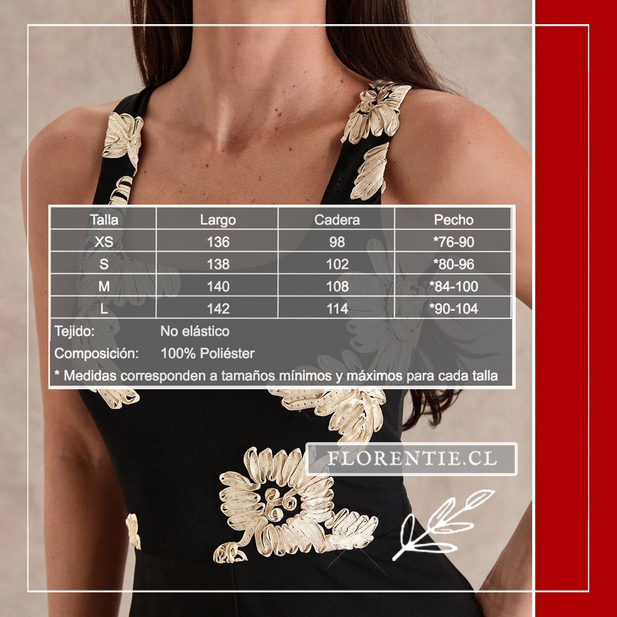 Medidas enterito elastizado