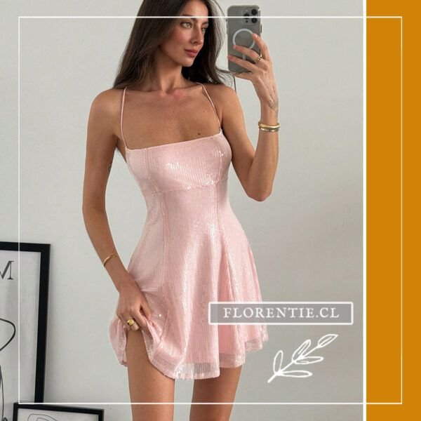 Vestido corto entallado Meghan