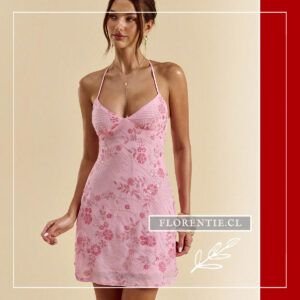 Vestido corto escote corazon Tamara