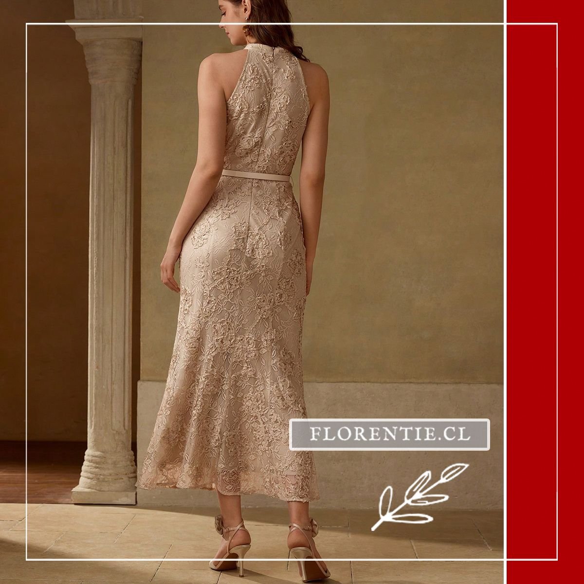 Vestido fiesta formal mujer