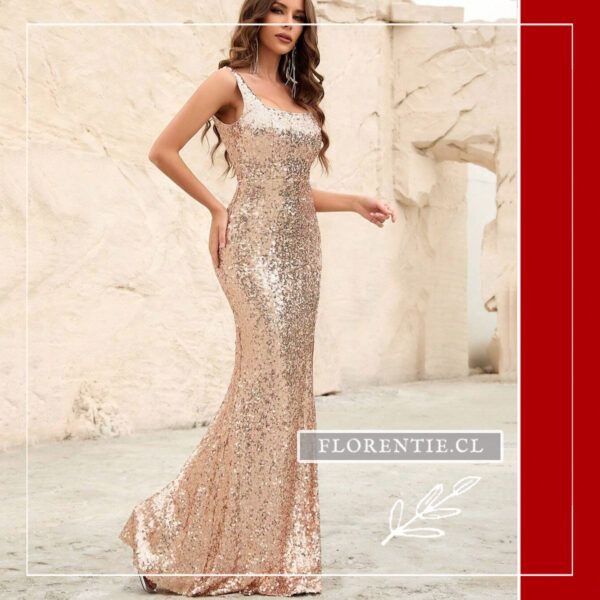Vestido dorado boda