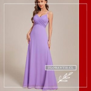 Vestido fiesta Lila