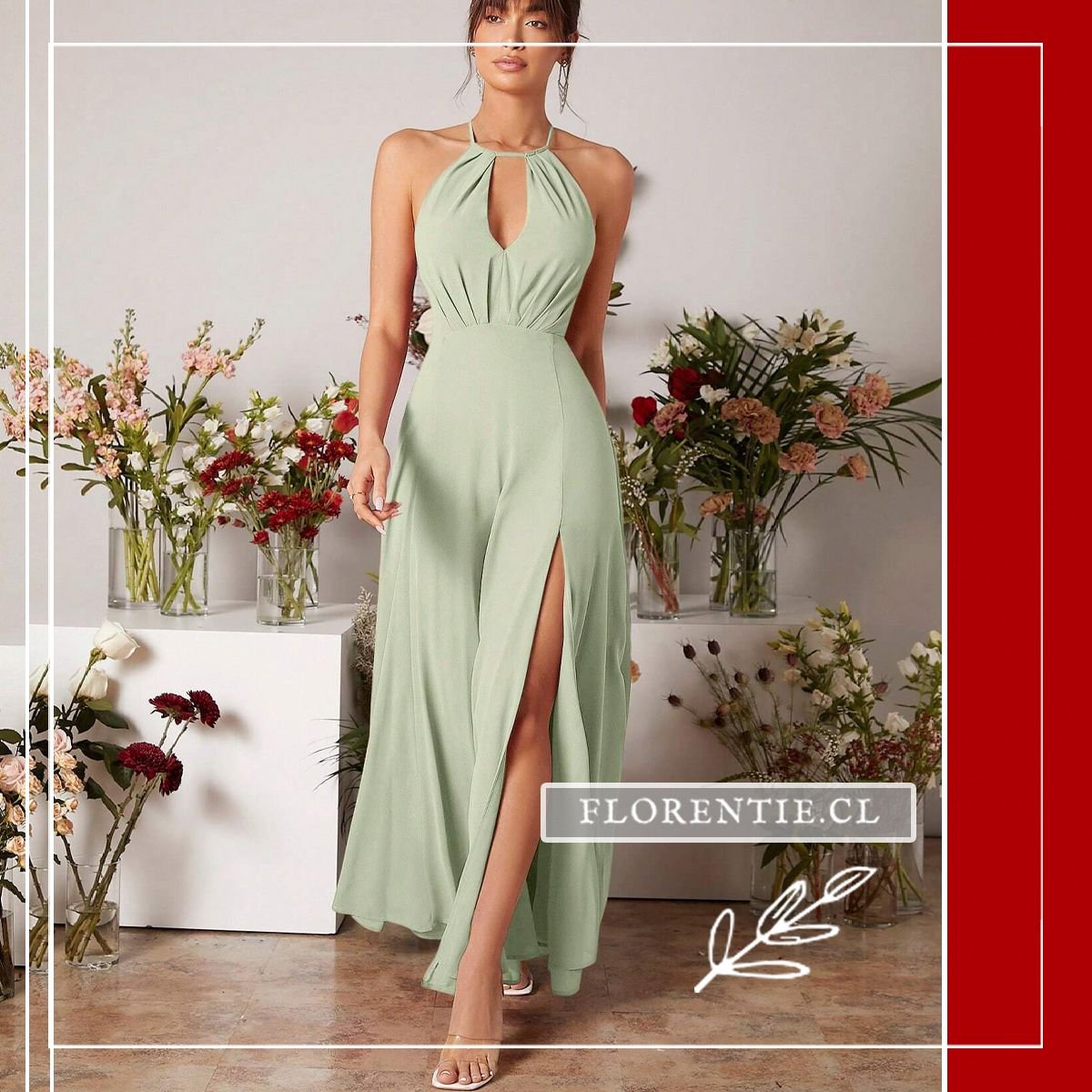 Vestido fiesta de dia