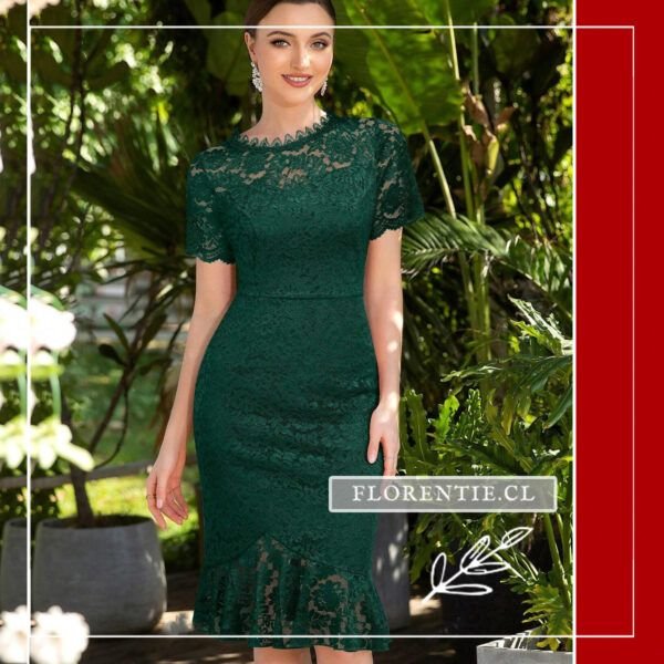Vestido fiesta encaje