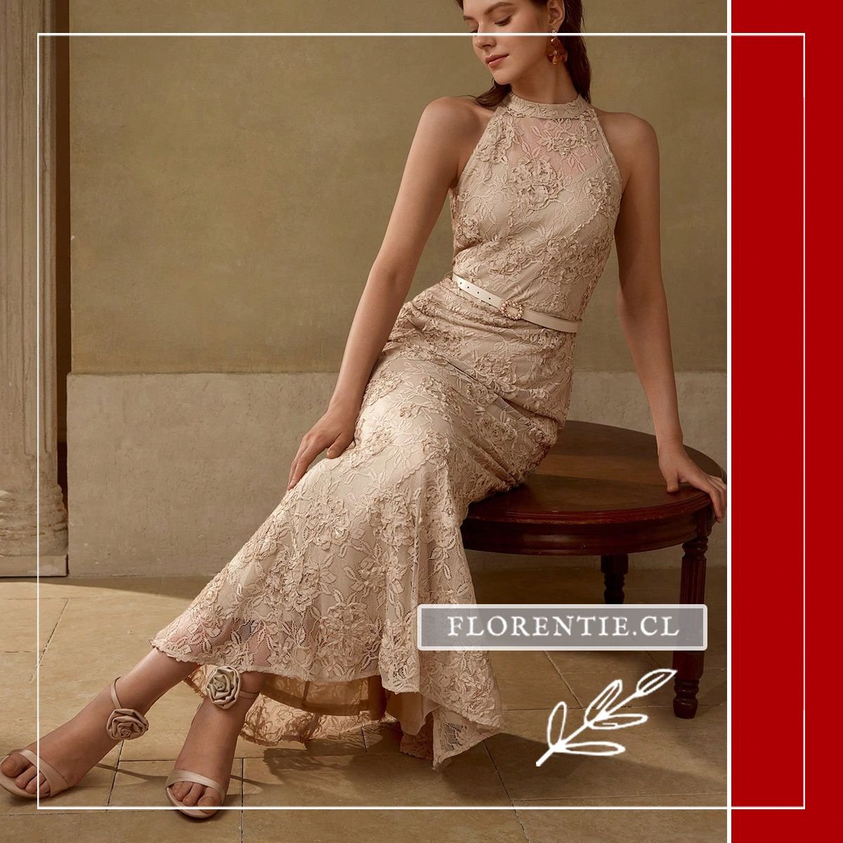Vestido fiesta formal mujer largo