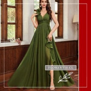 Vestido fiesta gasa Prudence