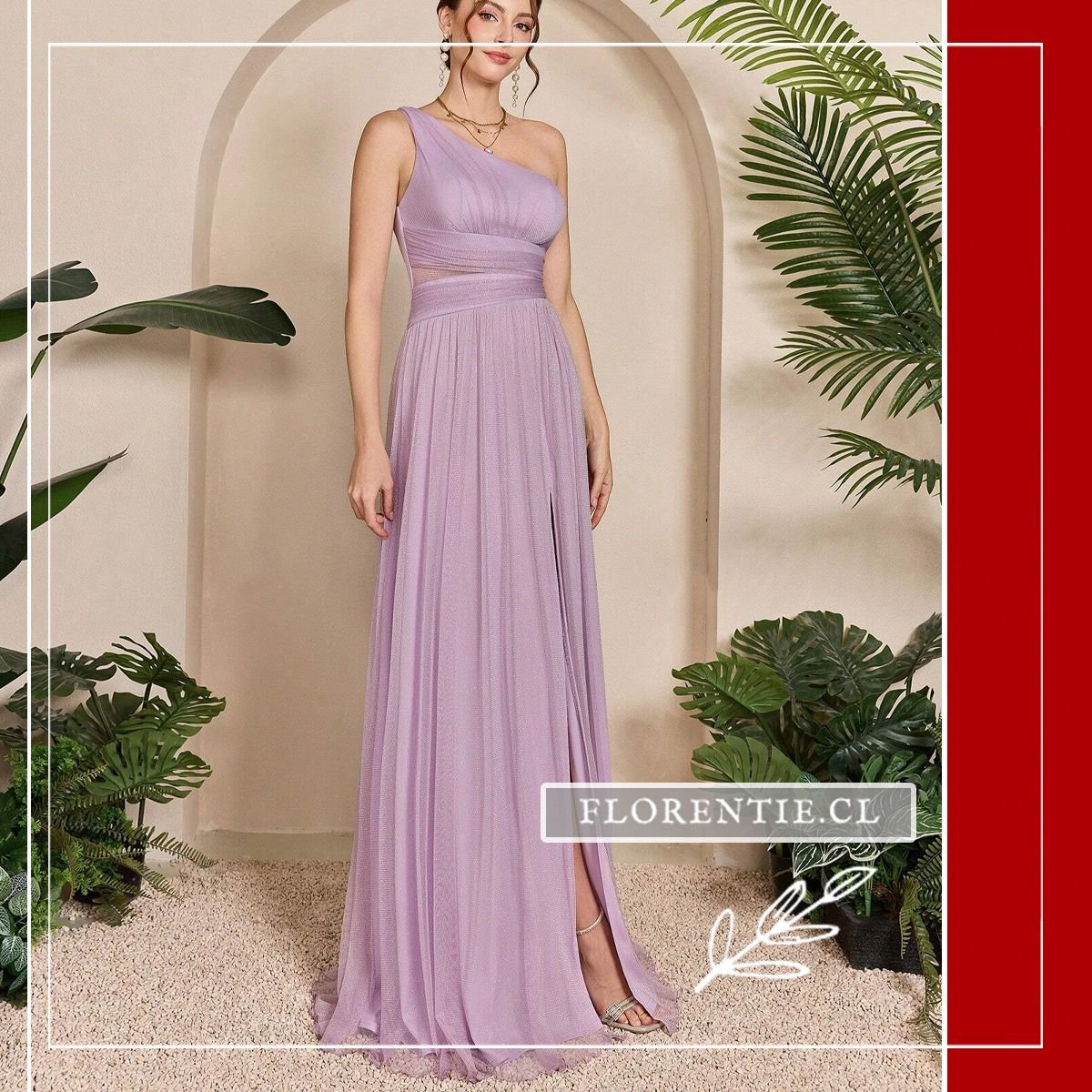 Vestido fiesta informal largo