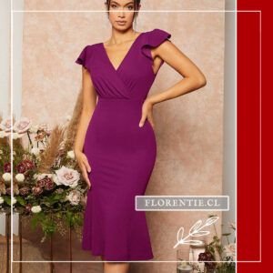 Vestido fiesta morado Violeta