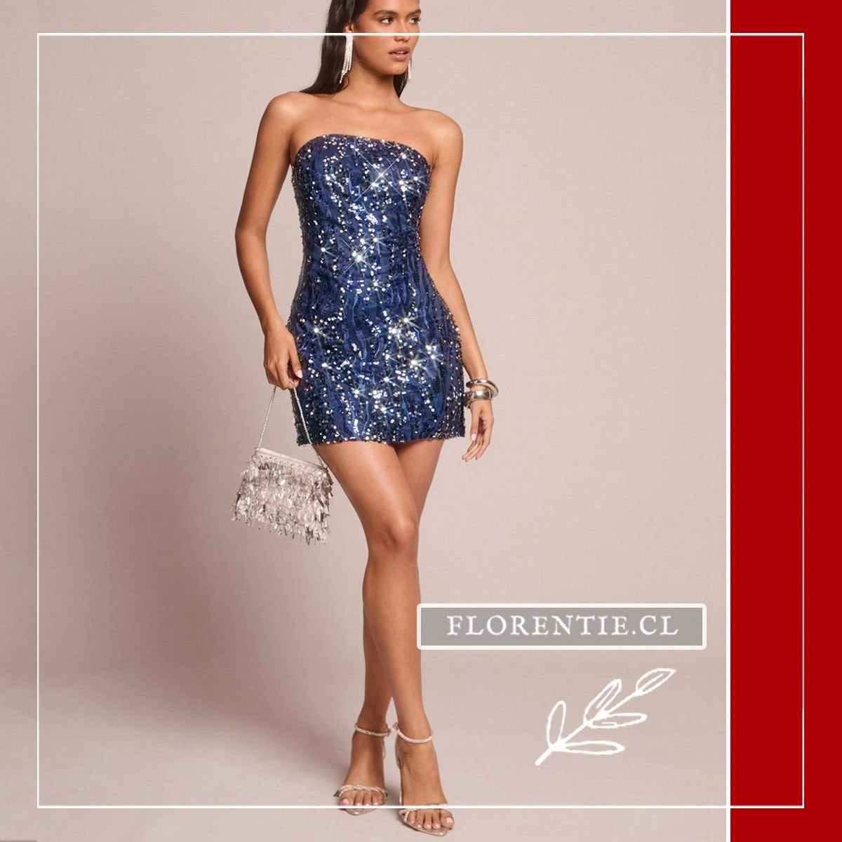 Vestido fiesta noche corto