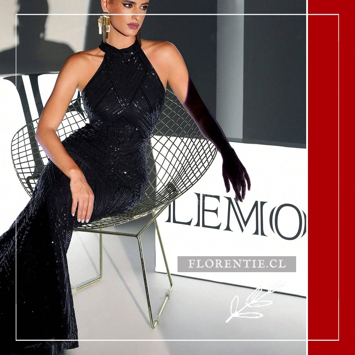 Vestido fiesta noche largo