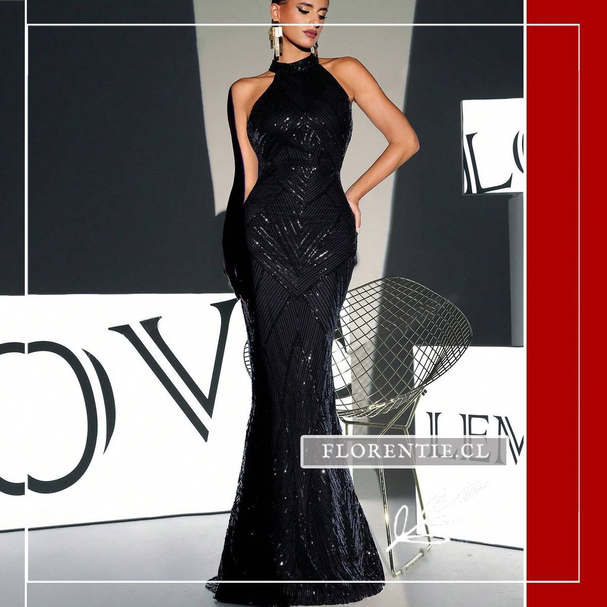 Vestido fiesta noche