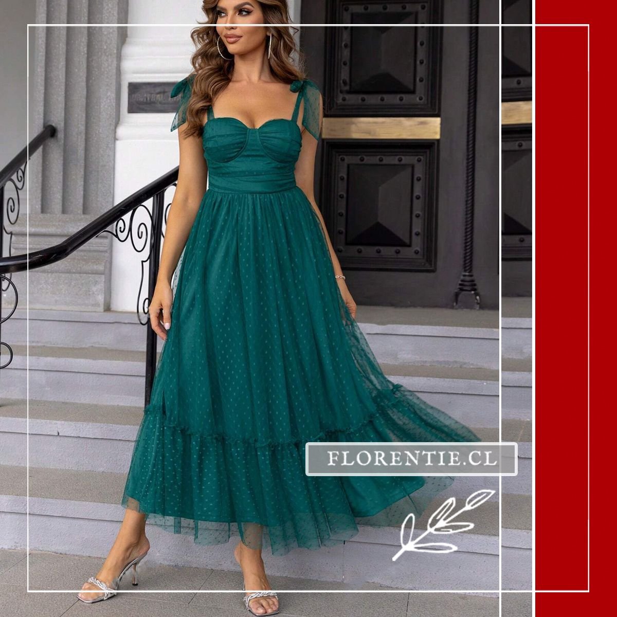 Vestido para fiesta de tul