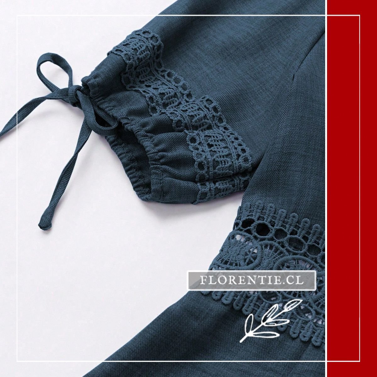 Detalle cintura vestido verano manga tres cuartos