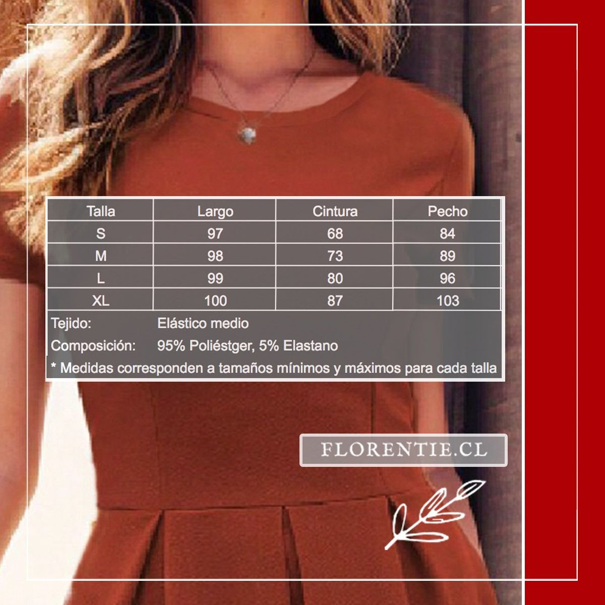 Medidas vestido verano con bolsillos