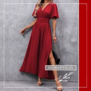 Vestido Isidora Rojo