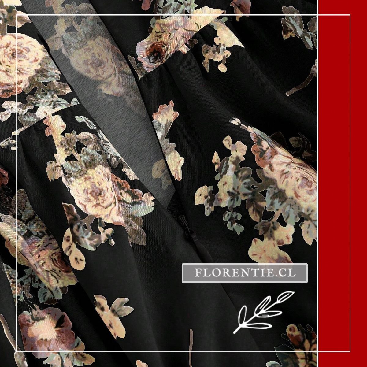 Vestido Genoveva negro - Imagen 3