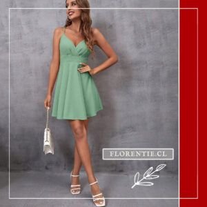 Vestido Lucía menta