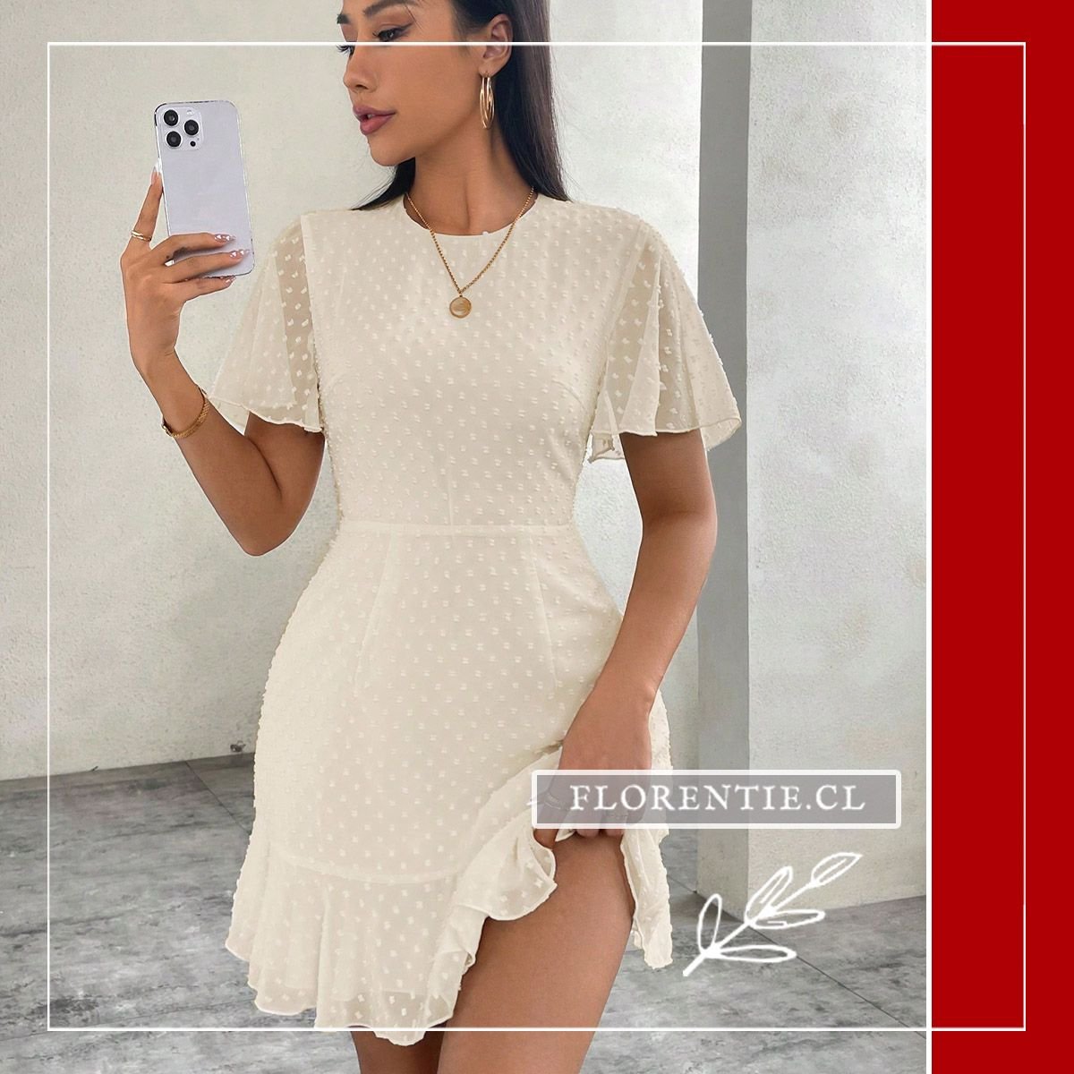 Vestido de verano con mangas