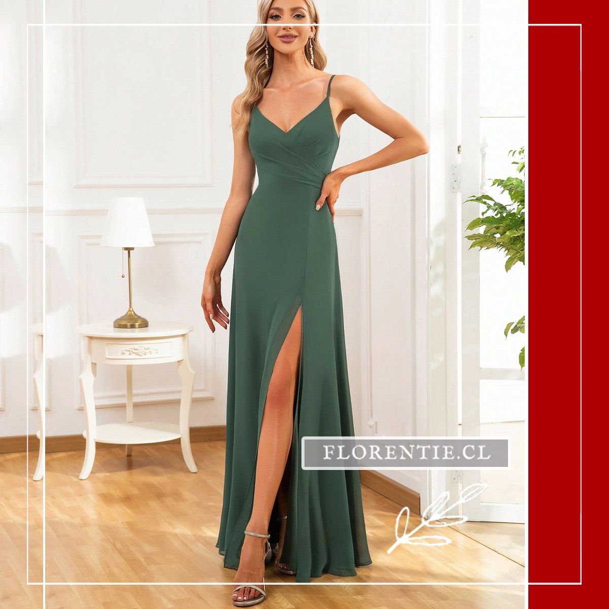 Vestido invitada boda verano elegante Aretha