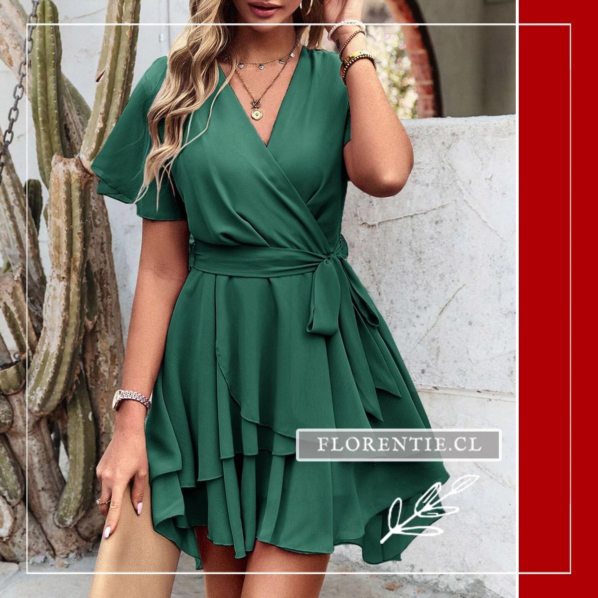 Vestido midi verano