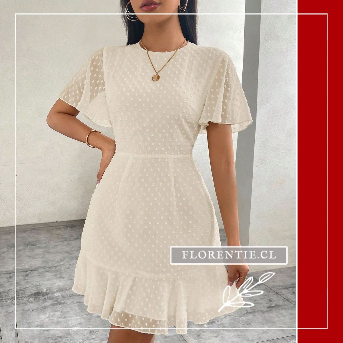 Vestido mujer verano con mangas