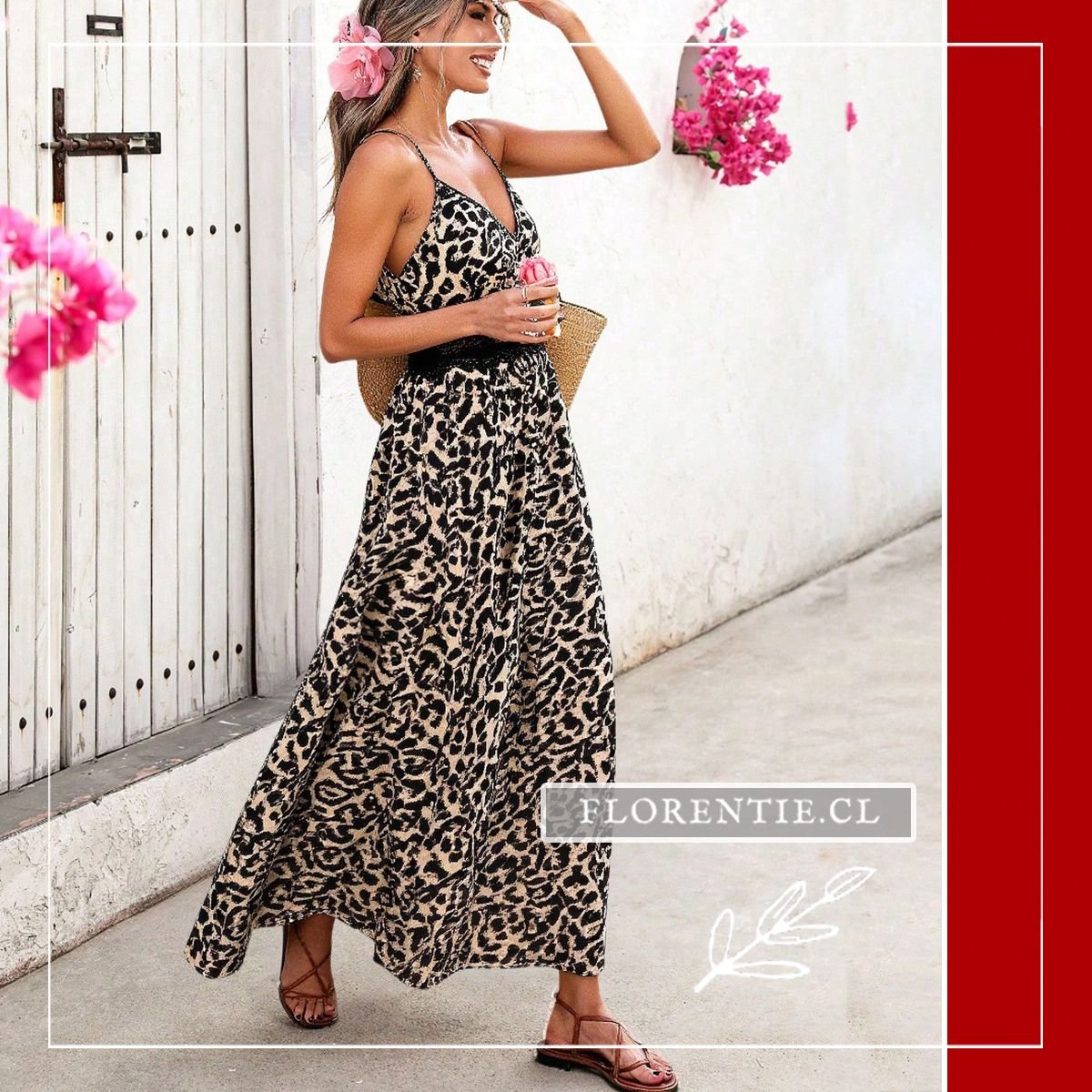 Vestido verano animal print