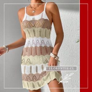 Vestido verano calado Yasna