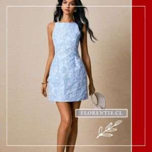 Vestido verano celeste Aurora