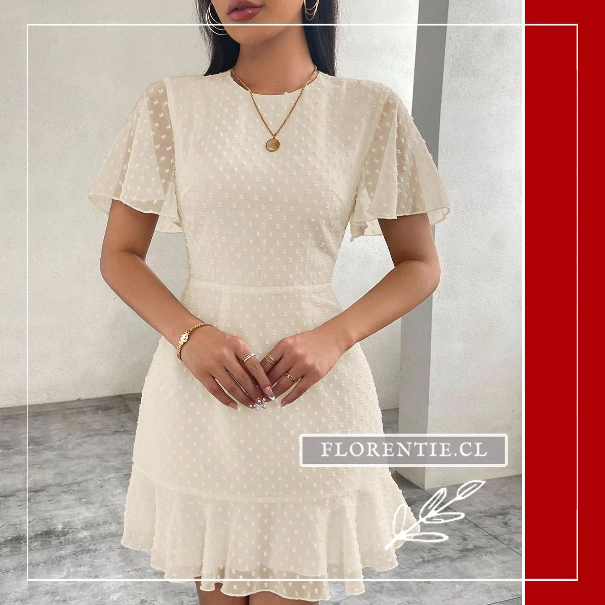 Vestido verano con mangas