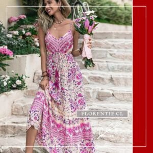 Vestido verano estampado Clau