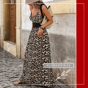 Vestido verano leopardo